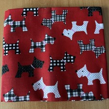 Fat Quarter Scotty Dog