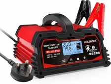 20Amp Car Battery Charger 12V