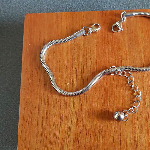 Vintage silver snake double - vintage,