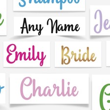 Custom Personalised Name Word