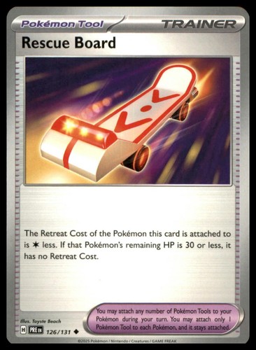 Rescue board 126 - rescue, uncommon