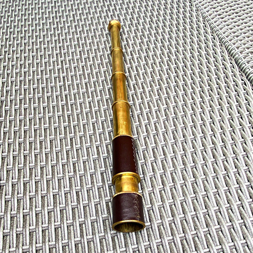 Brass leather extendable - brass,