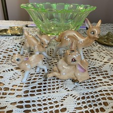 Set Of 4 Cute Vintage Ceramic