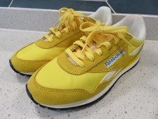 Reebok Classic Nylon UK 5 Women’s Yellow Retro Trainers