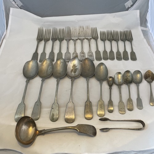 Job lot silver plate - job,