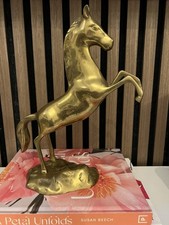 Vintage Solid Rearing Horse