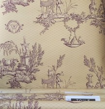 X3 SANDERSON Toile Collection Wallpaper Rolls Classical 47-63260 VATICAN DOVES