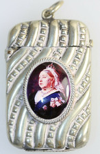 QUEEN VICTORIA RARE MATCH SAFE