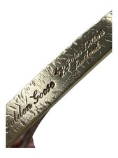 John Letters Scotland Golden Goose Blade Putter/Putter Flex Steel Shaft 35.5"