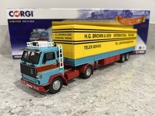 Corgi - Volvo F89 w/Tilt Trailer - H.G.Brown & Son - CC15603 - 1:50 - New/Mint