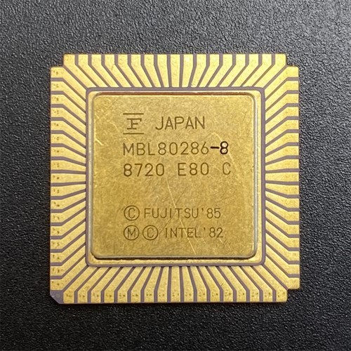Fujitsu mbl80286 cpu lcc68 - fujitsu, mbl80286-8