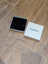 Pandora Moments Snake Chain Necklace Barrel Clasp - 590703HV - 51 cm