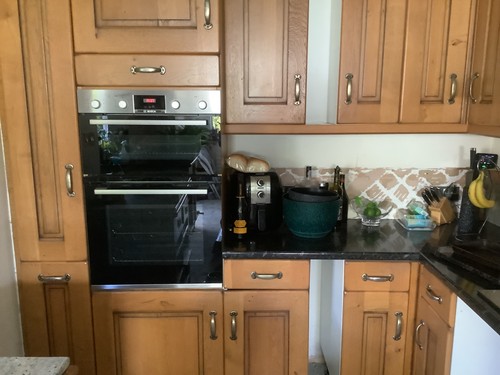 Solid oak farmhouse kitchen