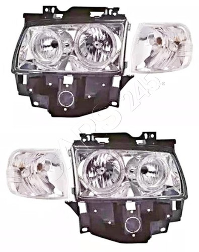 Headlight set left and - headlight, right