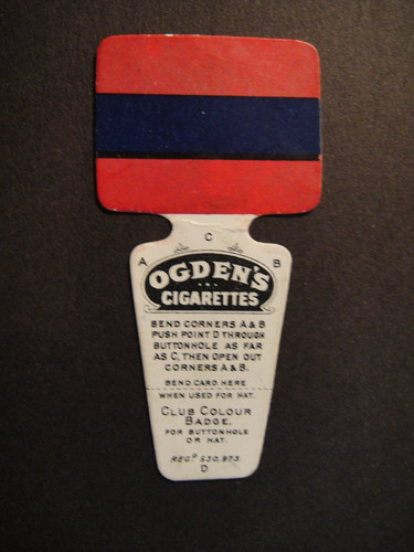 Ogdens cigarettes football - ogdens,