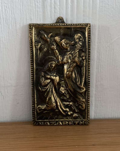 Antique relief bronze angel - antique,