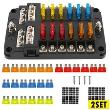 2x Car 12Way Boot Distribution