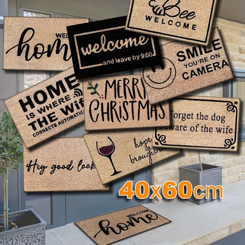 Funny door mat rubber - funny,