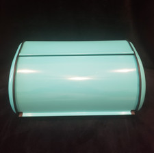 Turquoise Blue Enamel Retro