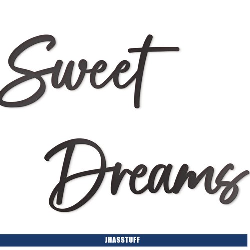 Sweet dreams metal sign wall - sign,