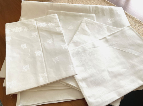 New white starched - new, egyptian