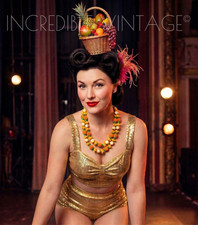 Vintage Carmen Miranda Plastic