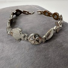 Silver Tone Sea Life Link