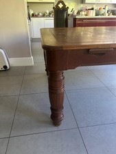 billiard table with slate base