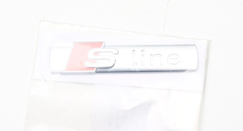 Genuine audi line - side, badge