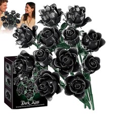 Gothic Black Rose Bouquet