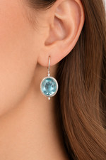 Sky blue topaz gemstone 925 - sky,