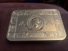 Vintage Cigarette Tin - First