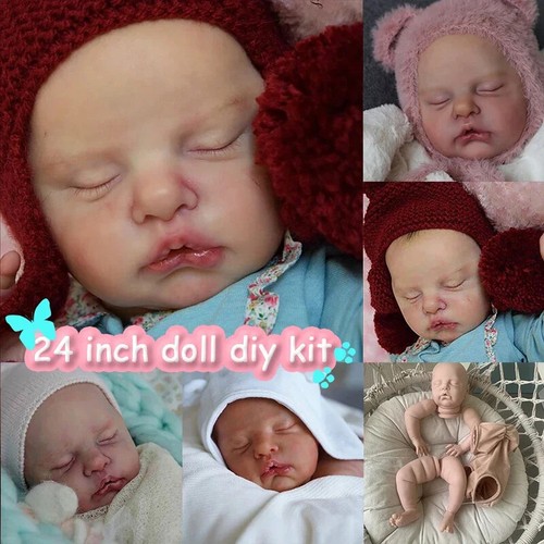 21in asleep baby unpainted - asleep,