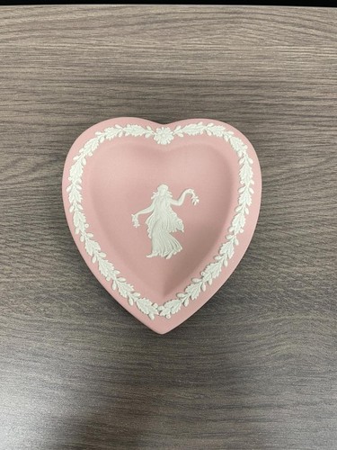 Wedgwood jasperware pink - jasperware, heart