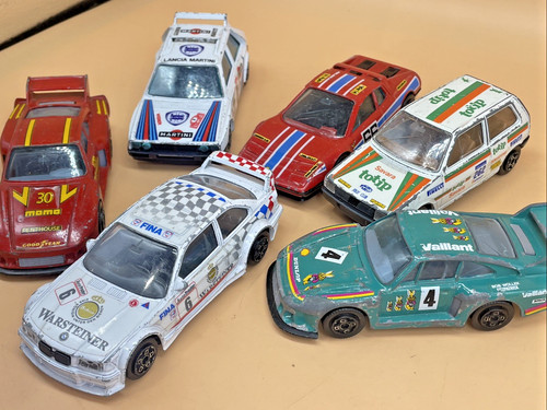 Burago racing cars - cars, x6