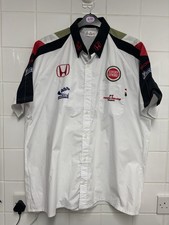 Honda F1 Team lucky strike Men's Shirts Size L 555 World Racing Formula One