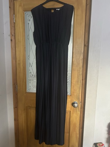 Beautiful long navy - long, pleated