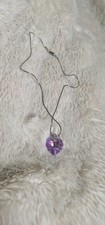 SWAROVSKI Violet Crystal Heart