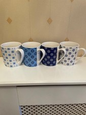 Set of 4 Waitrose Mugs Cups