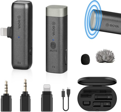 Boya wm3d wireless lavalier - by-wm3d,