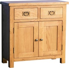 Solid Oak Sideboard Cabinet 2