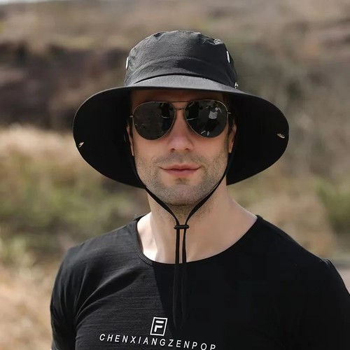 Mens sun hat wide brim - sun,