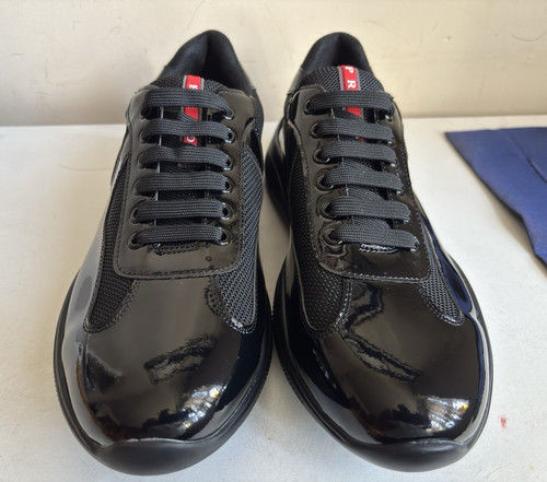 Prada men leather oxford - leather,