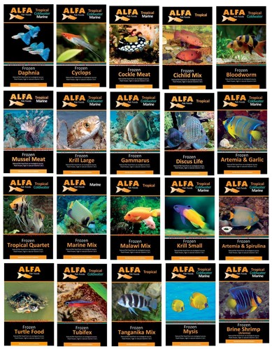 Alfa frozen fish food - fish,