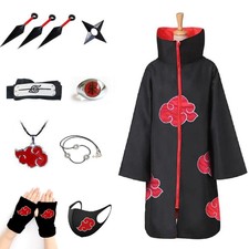 Anime Cosplay Akatsuki Cloak
