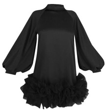 FOREVER UNIQUE BLACK SMOCK