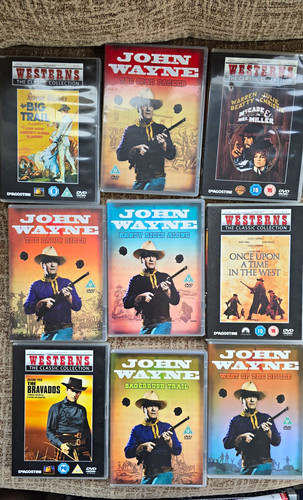 Western dvd bundle once - dvd, x9