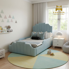 New Crown Panel Kids Bed Frame