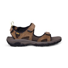 TEVA TRAILPULSE BROWN SUEDE CLASSIC HIKING SPORT MEN'S SANDALS SIZE US 12 NEW