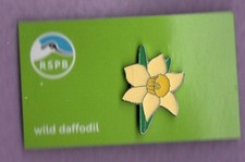 RSPB pin badges - The Flowers